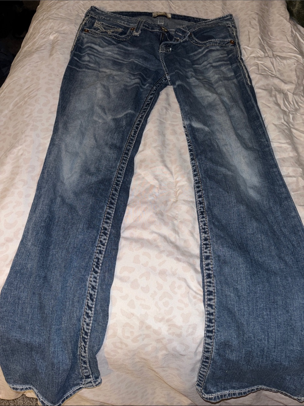 Big Star Women's Medium Blue Flare Jeans